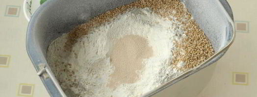 пшенично-ржаной хлеб с кунжутом. Шаг 2