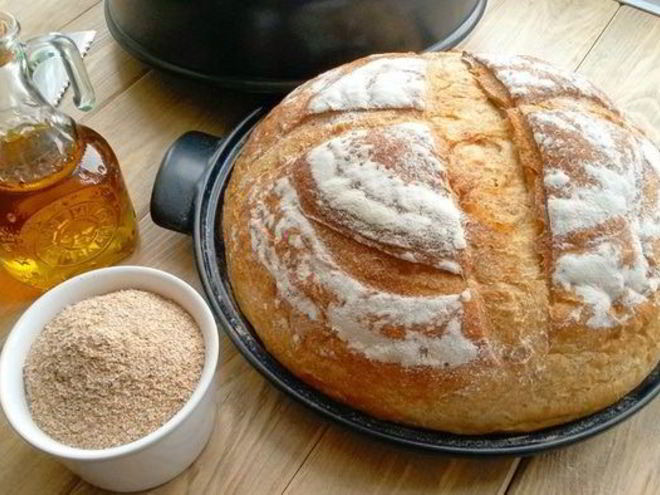 Рецепт пшеничного хлеба с отрубями