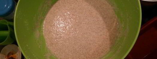 пшеничный хлеб с отрубями. Шаг 2