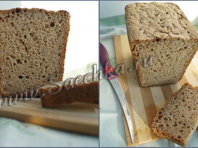 Рецепт ржаного хлеба на закваске