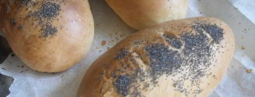 сдобный батон с маком. Шаг 3