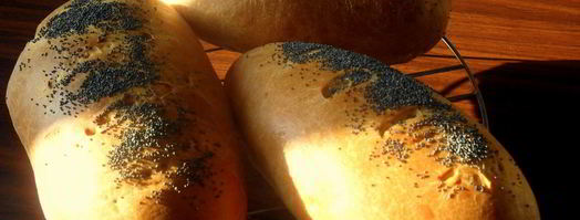 сдобный батон с маком. Шаг 4