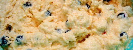 сконы со свежей ягодой и маскарпоне. Шаг 4