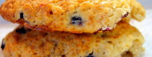 сконы со свежей ягодой и маскарпоне. Шаг 7