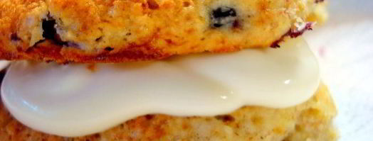 сконы со свежей ягодой и маскарпоне. Шаг 8