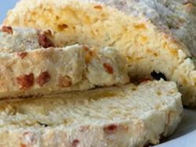 Рецепт содового хлеба с луком и сыром