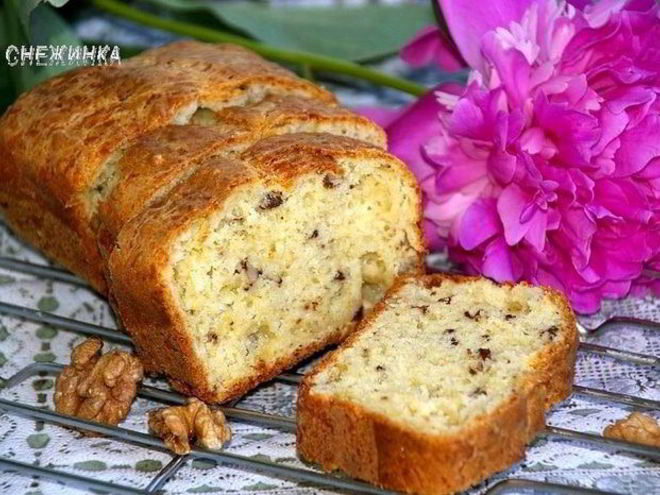 Рецепт сырно-орехового хлеб с горчицей