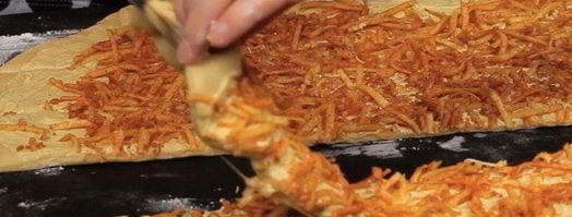 сырный хлеб на белом вине. Шаг 11