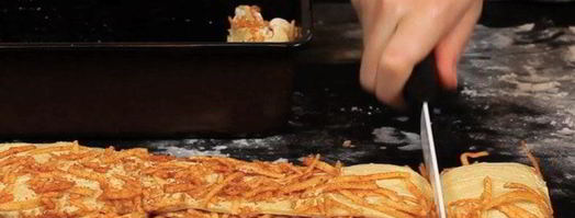 сырный хлеб на белом вине. Шаг 12