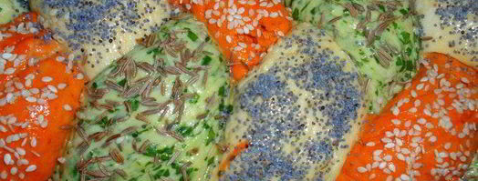 трехцветная хала. Шаг 5