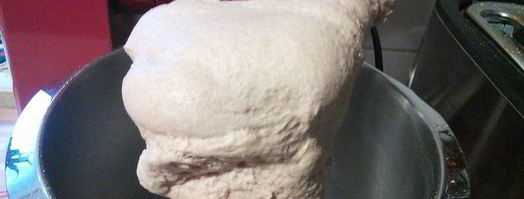 цельнозерновой хлеб на закваске. Шаг 3