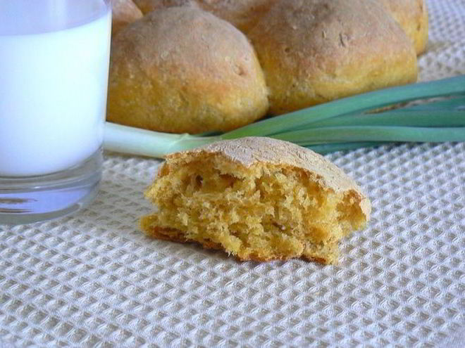 Рецепт тыквенного хлебушка с овсяными хлопьями