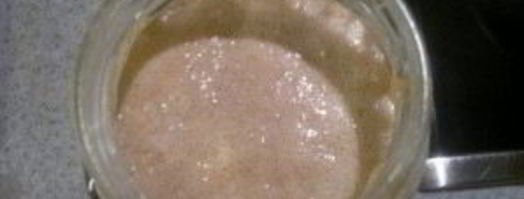 закваска для хлеба на изюме. Шаг 3