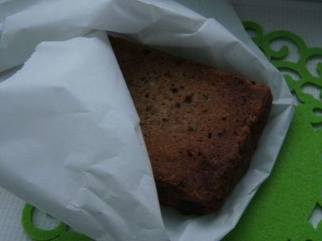 Рецепт здорового бананового хлеба без муки