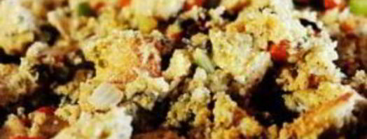 жареный хлеб с устрицами и овощами. Шаг 6