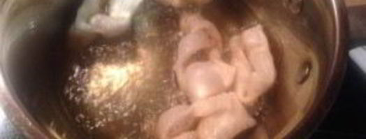 хрустящий хворост на воде. Шаг 7