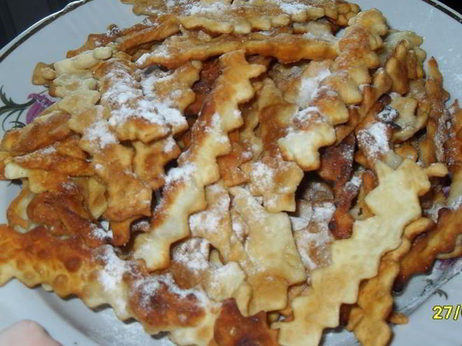 Рецепт хвороста хрустящего на водке