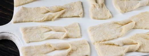 хворост хрустящий. Шаг 4