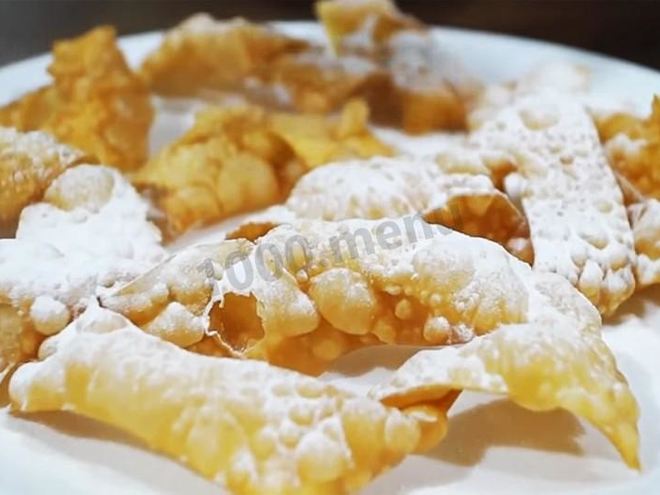 Рецепт хвороста классического