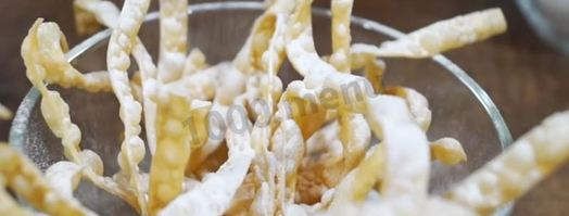 хворост классический. Шаг 16