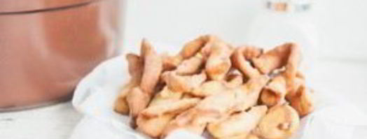 хворост на молоке. Шаг 5