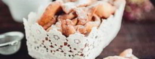 хворост на молоке. Шаг 6