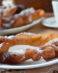 Хворост на ряженке