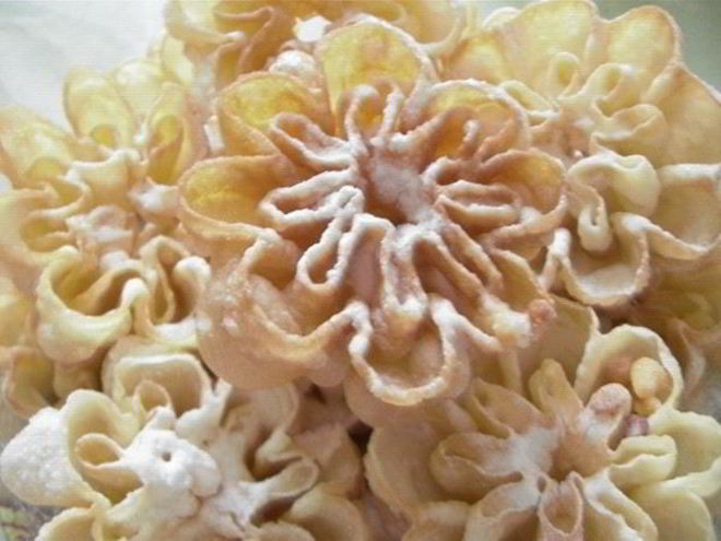 Рецепт хвороста розочки