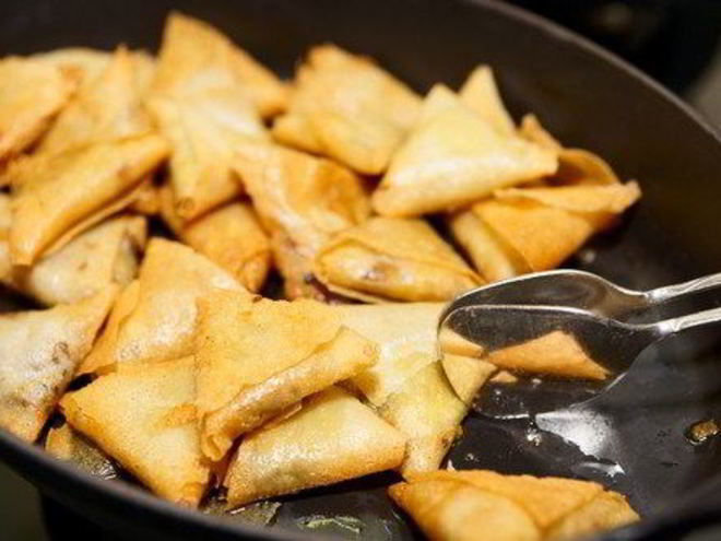 Рецепт хвороста с орехами