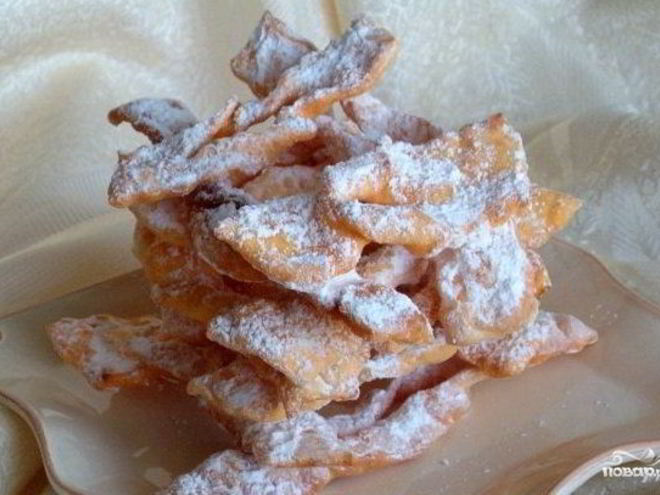 Рецепт хвороста в воке