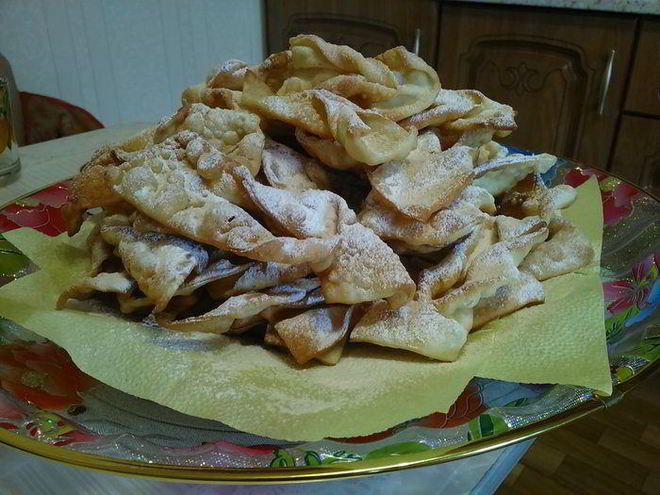 Рецепт хвороста