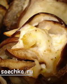 Конвертики из баклажанов