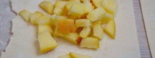 конвертики из слоеного бездрожжевого теста. Шаг 2