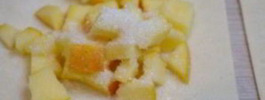 конвертики из слоеного бездрожжевого теста. Шаг 3