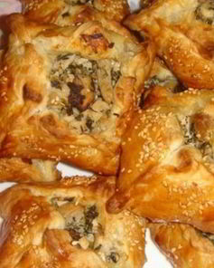 Конвертики с курицей и грибами