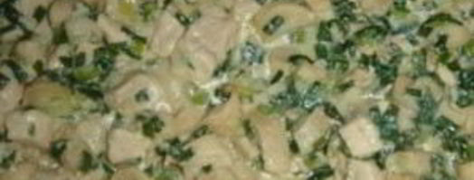 конвертики с курицей и грибами. Шаг 6