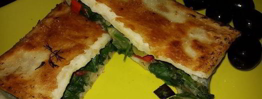 конвертики с мангольдом, болгарским перцем и зеленью. Шаг 7