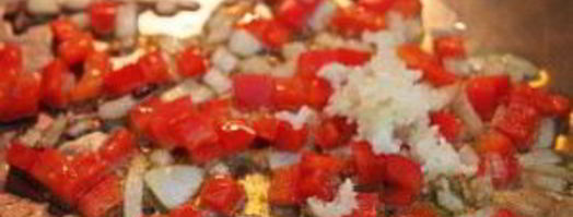 конвертики с овощной начинкой. Шаг 2