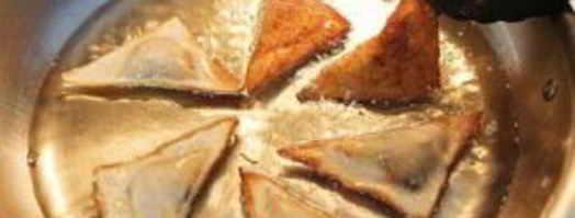 конвертики с овощной начинкой. Шаг 6