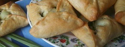 конвертики с перепелиным яйцом и зеленью. Шаг 20