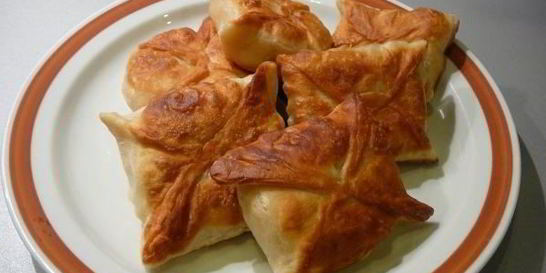 Конвертики с сыром