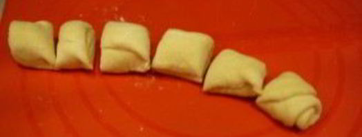 конвертики с сыром. Шаг 6