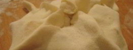 конвертики с яблоками. Шаг 4