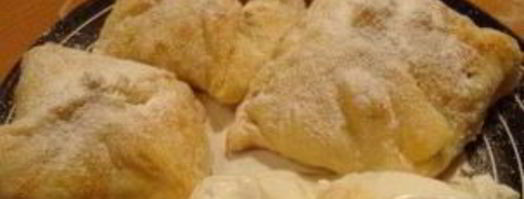 конвертики с яблоками. Шаг 6