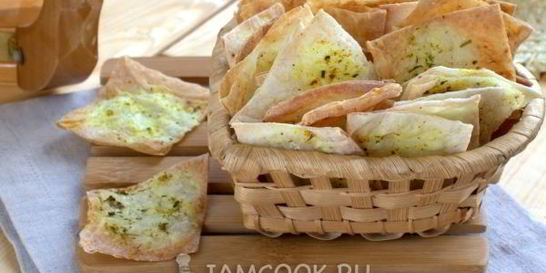 Чипсы из лаваша