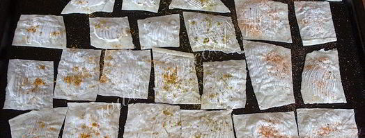 чипсы из лаваша. Шаг 5