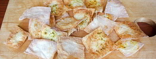 чипсы из лаваша. Шаг 6