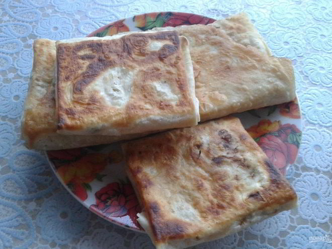 Рецепт фаршированного лаваша