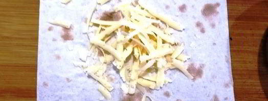 греча с печенью в корзинке из лаваша. Шаг 7