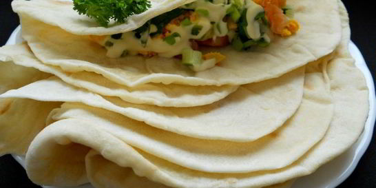 Лаваш на сковороде